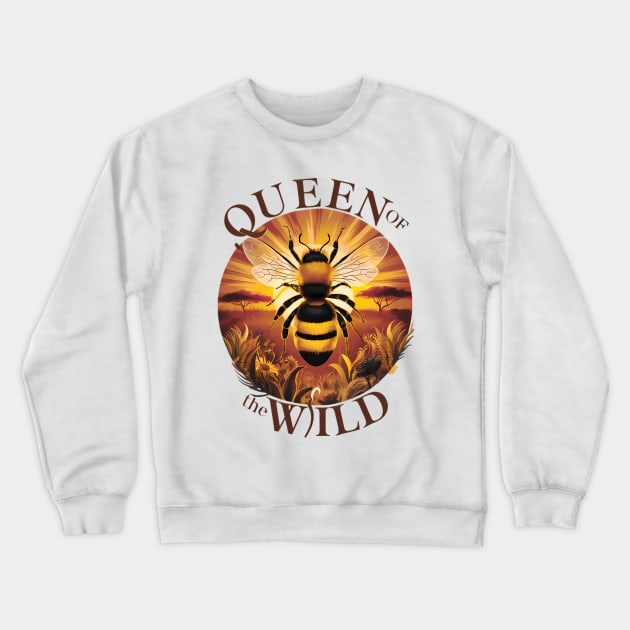 The Queen of the Wild Logo Crewneck Sweatshirt by coollooks